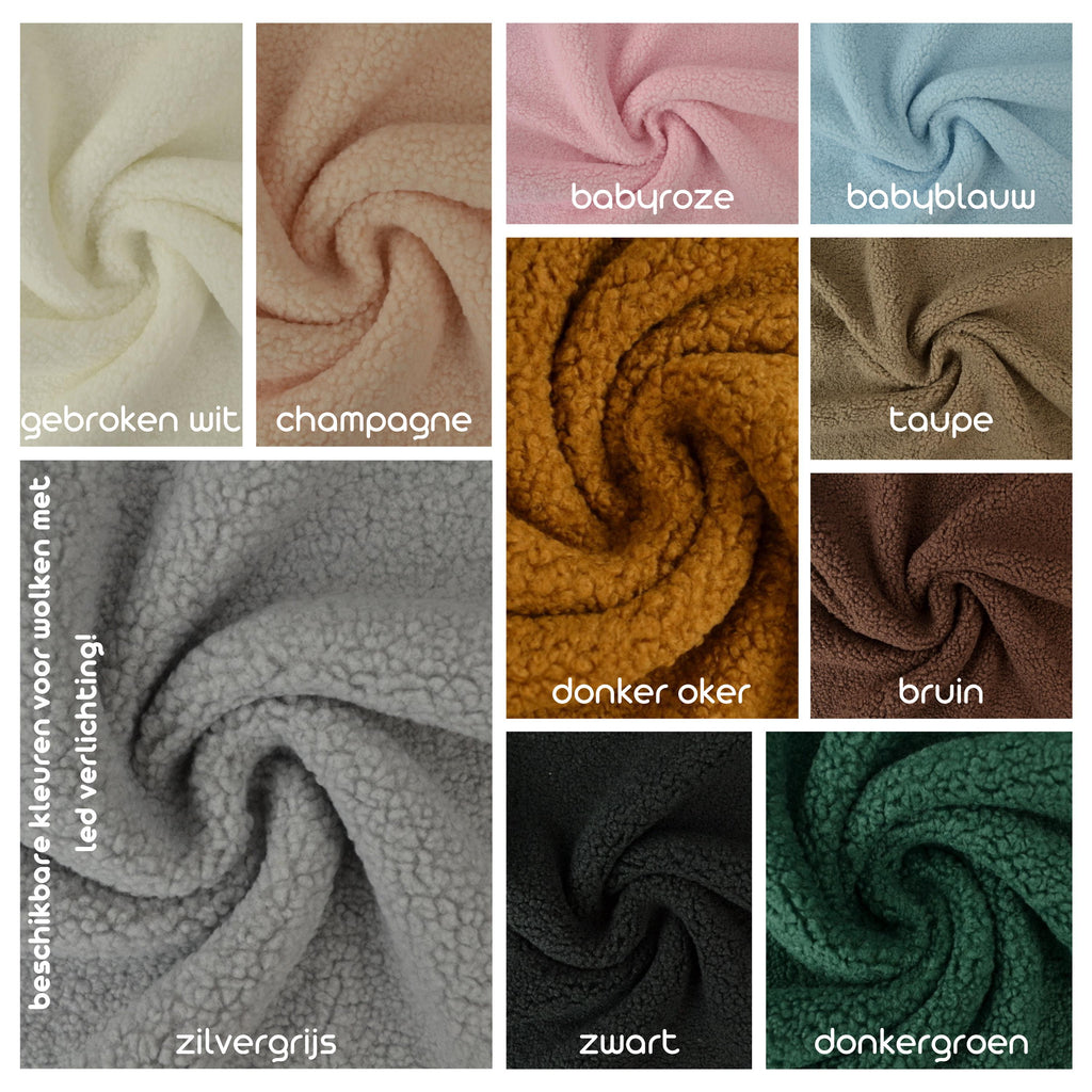 Hartje wanddecoratie champagne meerdere kleuren beschikbaar babykamer, boucle wanddecoratie, kinderkamer, babyroom