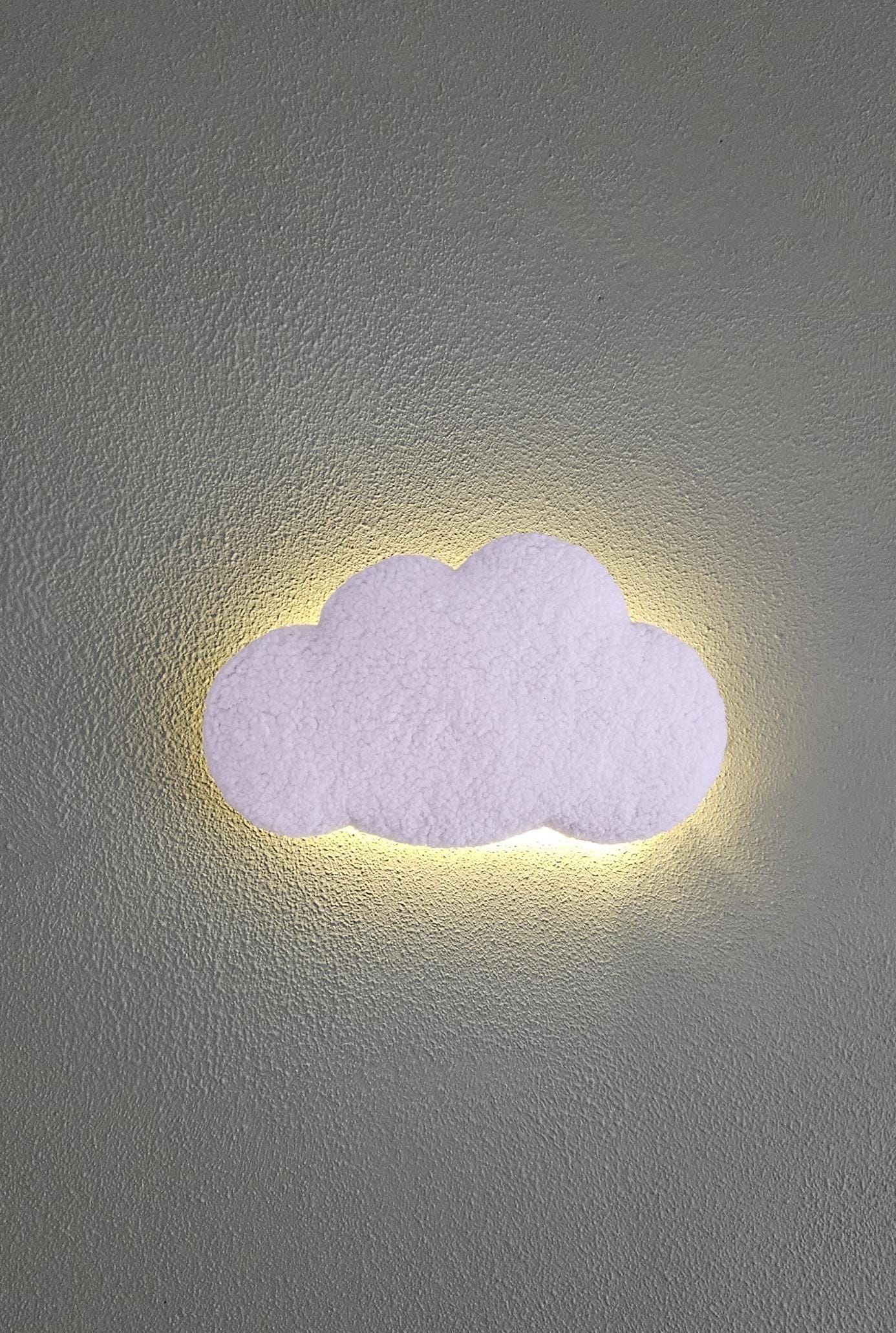 Medium Wolkenlamp – LED Nachtlamp voor Babykamer & Kinderkamer Wanddecoratie