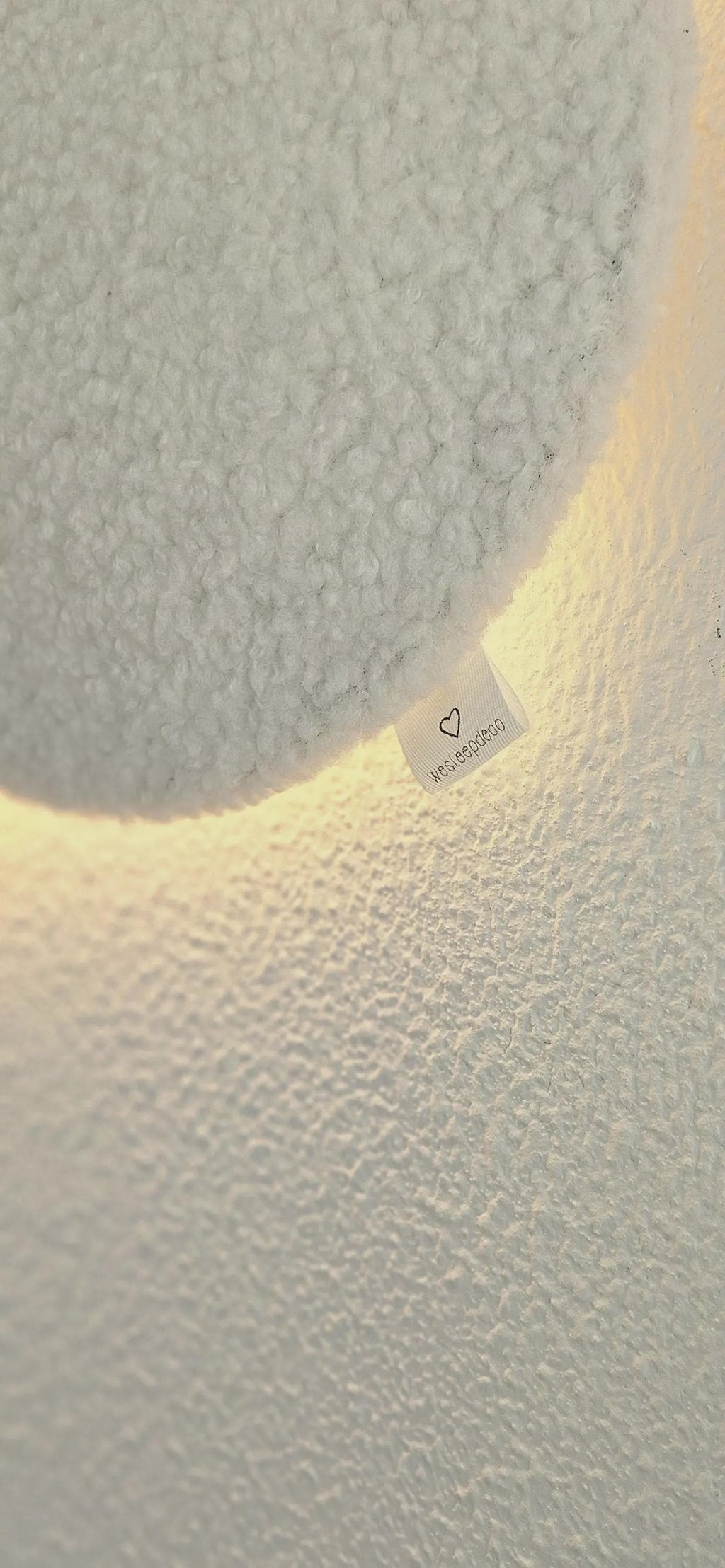 Set van 2 Wolken Nachtlampen – Babykamer Wandlampjes (Groot + Medium)