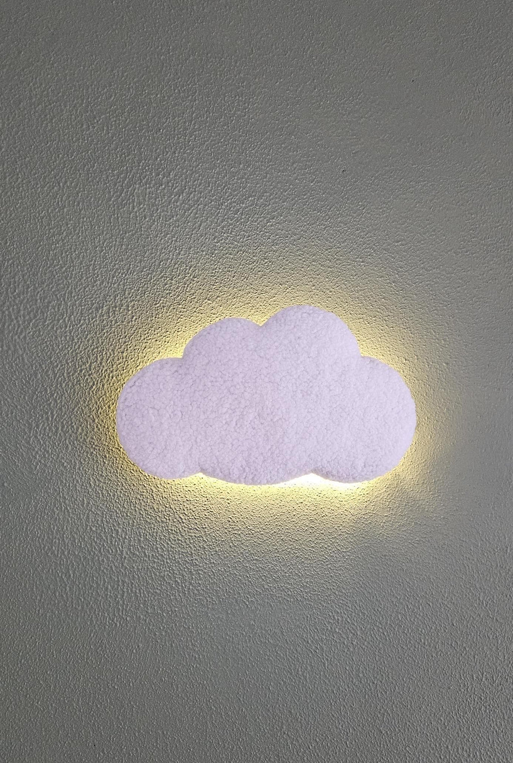 Medium Wolkenlamp – Handgemaakt LED Nachtlampje voor Babykamer