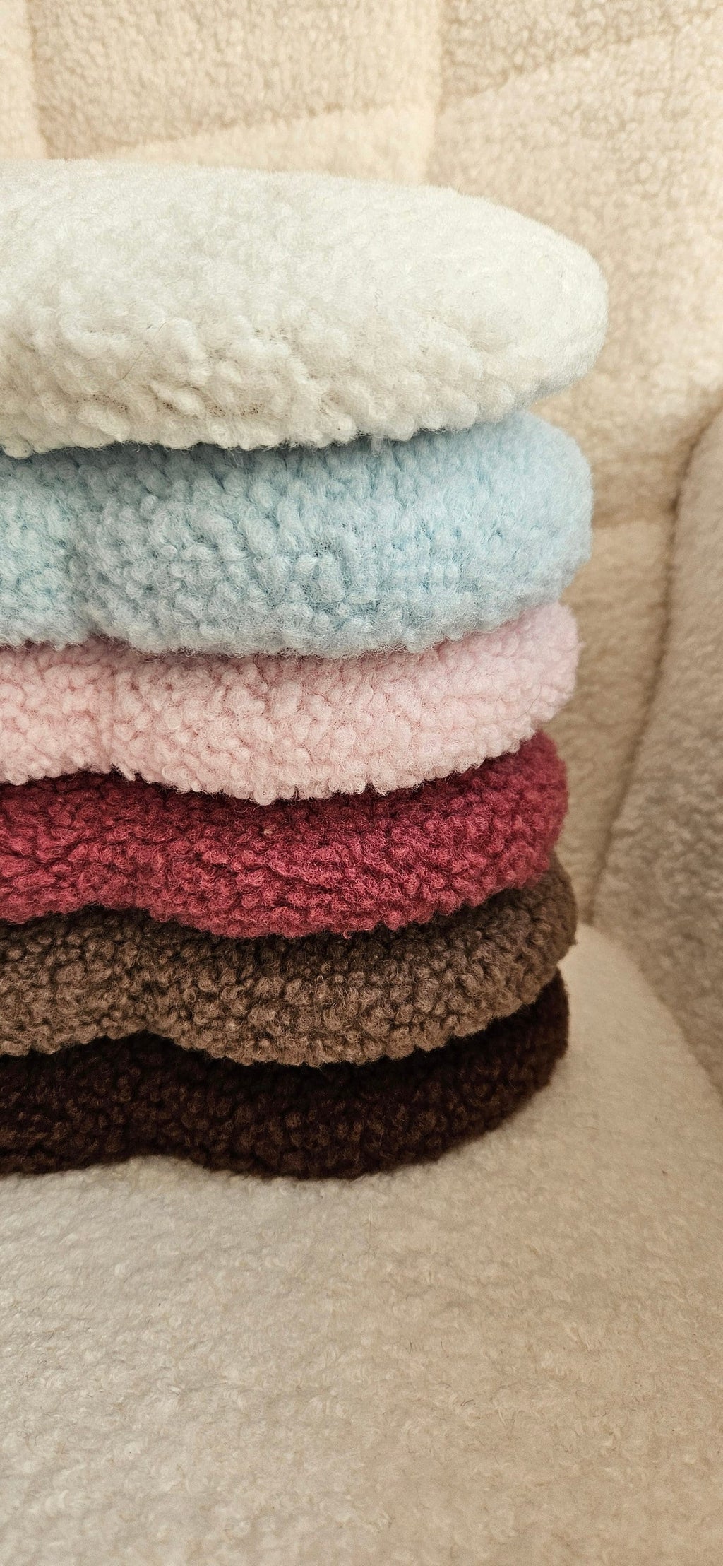 Kleine wolken wanddecoratie wolken babykamer baby blauw boucle wanddecoratie, kinderkamer, babyroom, clouds,